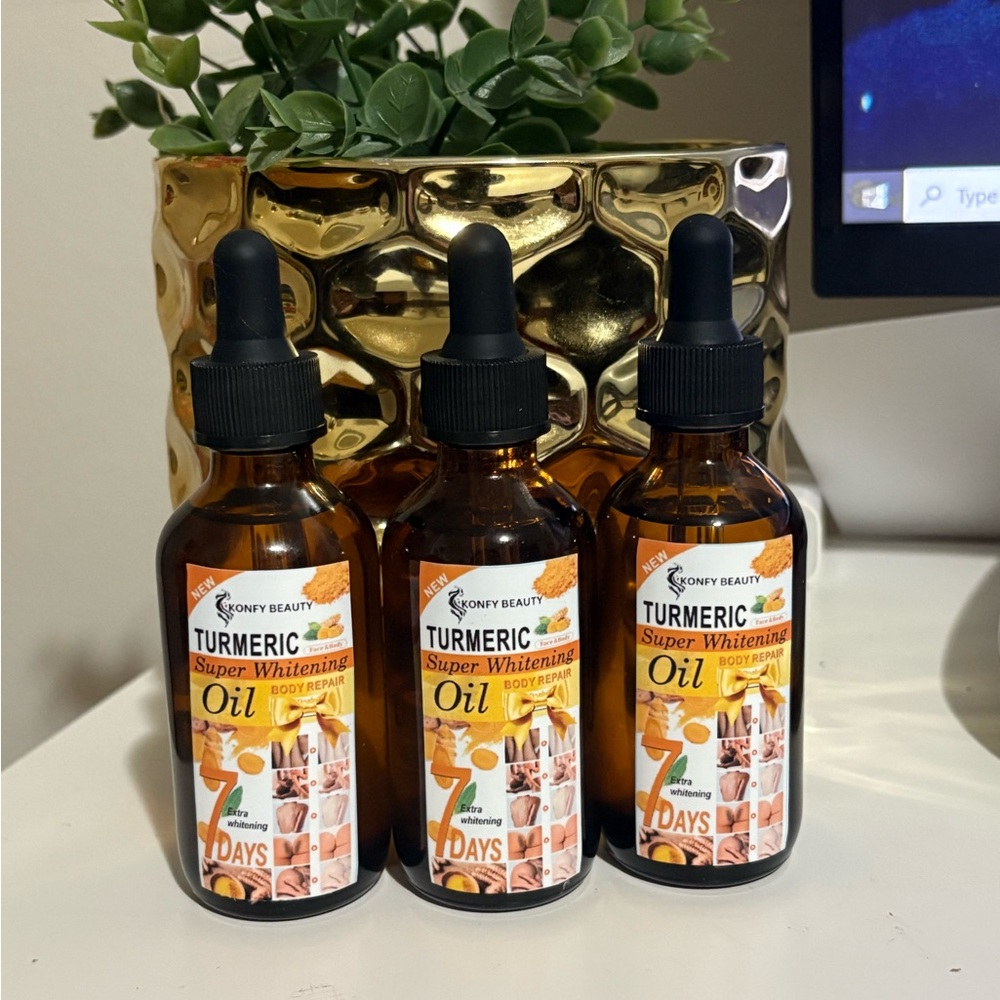 Turmeric Whitening Oil - Turmeric serum 1pcs